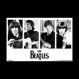 The Beatles poster 22.25 x 34 inches